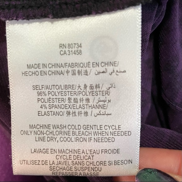 BCB Generation- Purple Mini Skirt - Picture 4 of 4